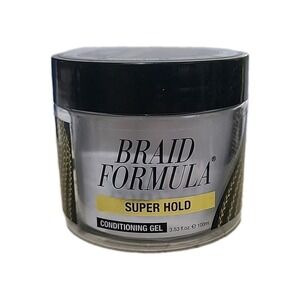 EBIN NEW YORK Braid Formula Conditioning Gel, Super Hold, 3.53 Oz